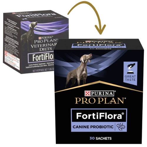 FORTIFLORA¹ dog Purina Nutritional Probiotic supplements digestion 30 sachets