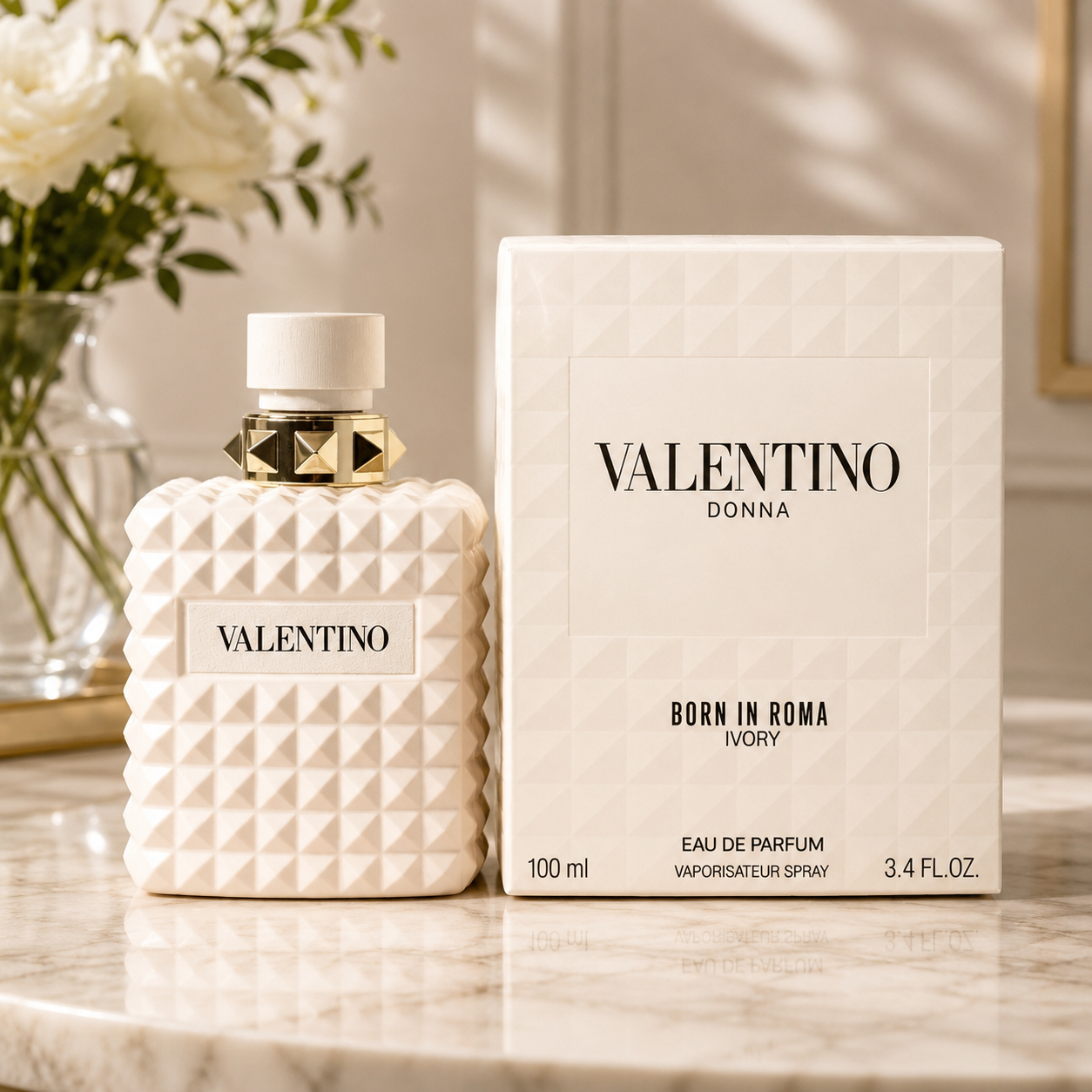 Valentino Donna Born in Roma Ivory Eau de Parfum (100ml /3.4 fl oz)