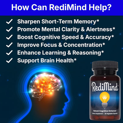 Natural Cognitive Support and Brain Supplement