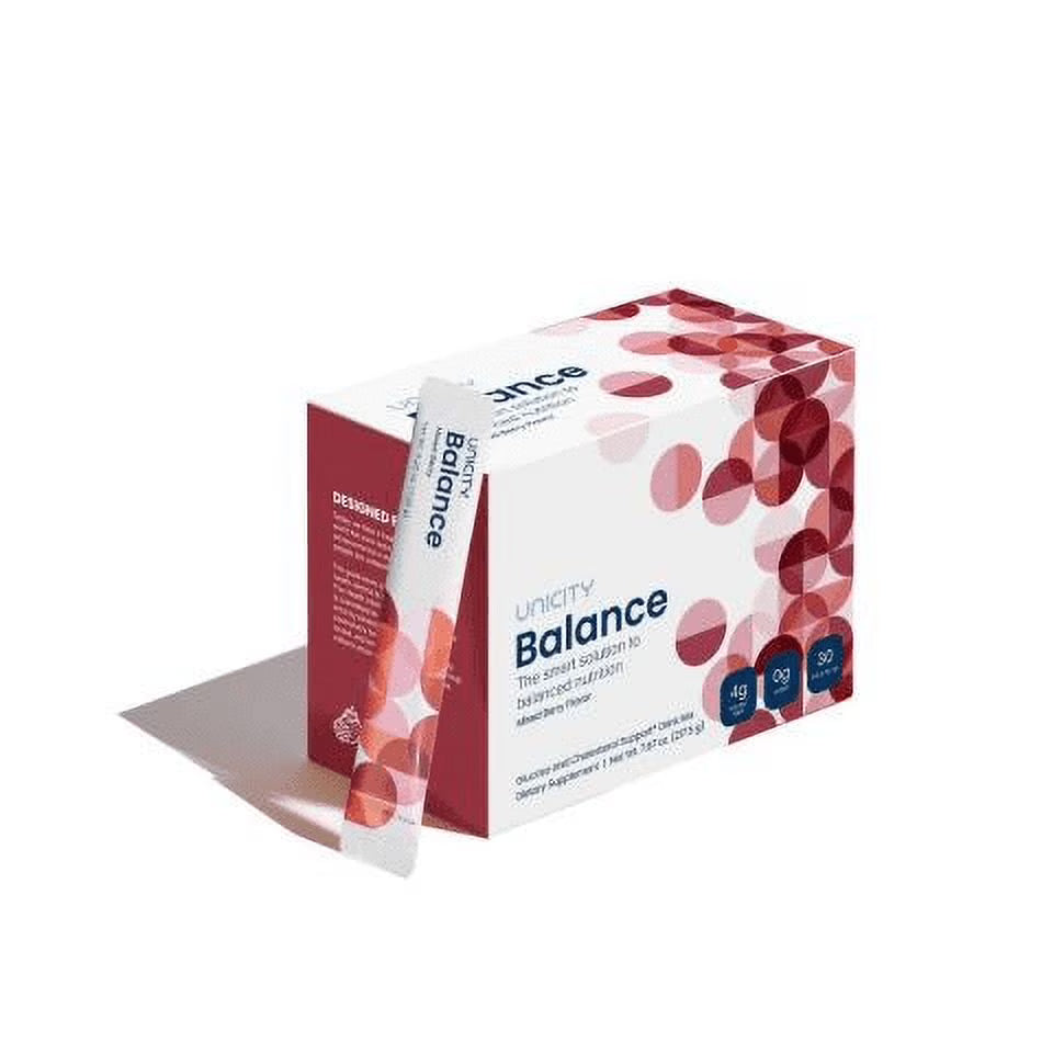 Unicity BALANCE 30 Packets/Stick Packs MIXED BERRY