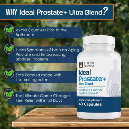 Men’s Prostate Support Supplement with Saw Palmetto for Urinary Health, Flow & Daily Wellness | Herbal Formula Capsules (60 Count)