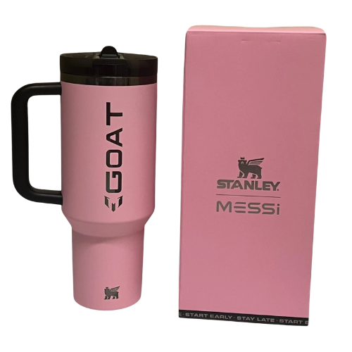 Stanley x Messi Quencher ProTour Flip Straw Tumbler 40 Oz.