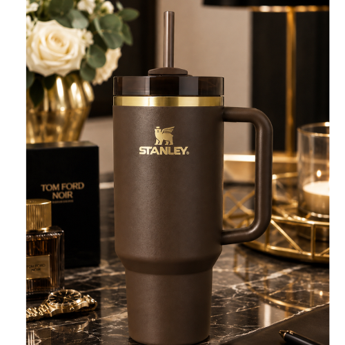 Stanley The Chocolate Gold Exclusive Quencher H2.0 Flowstate Tumbler