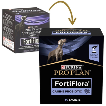 FORTIFLORA¹ dog Purina Nutritional Probiotic supplements digestion 30 sachets