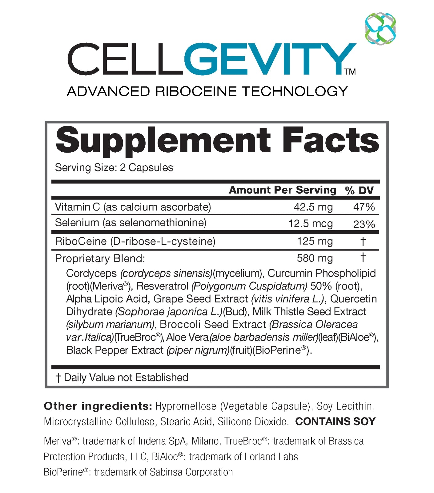 Cellgevity, Riboceine Technology, 120 Capsules, 30-Day Supply NEW