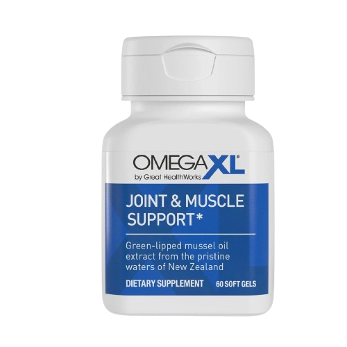 Omega XL Natural Joint Muscle Support Omega 3 Joint Pain Relief 60 Softgels