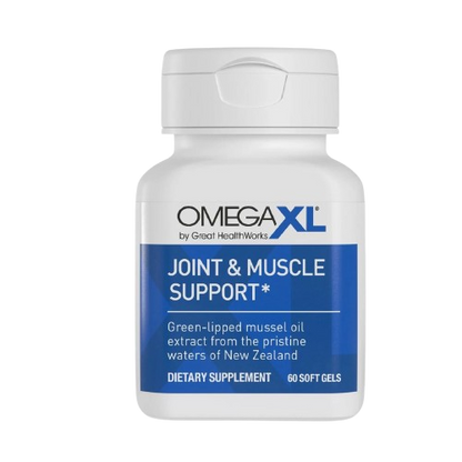 Omega XL Natural Joint Muscle Support Omega 3 Joint Pain Relief 60 Softgels