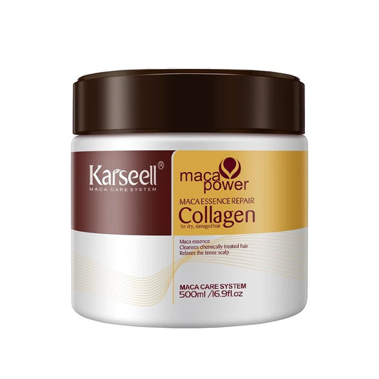 Collagen Hair Mask, Deep Conditioning for Dry Damaged Hair 500ml